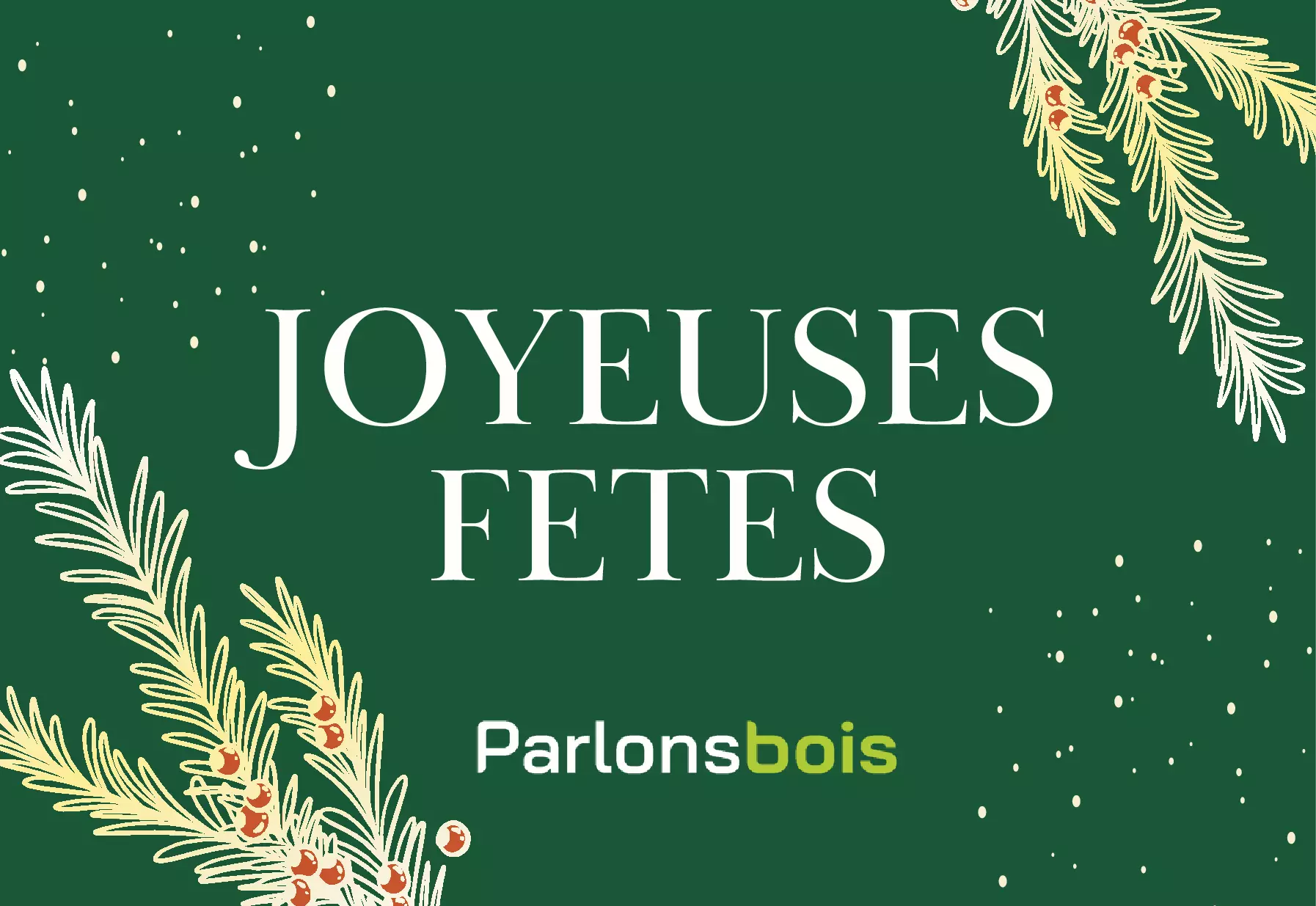Fermeture de nos agences pour les fêtes de fin d'année